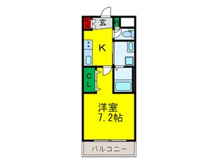 フレンドリーハイツ住吉の物件間取画像